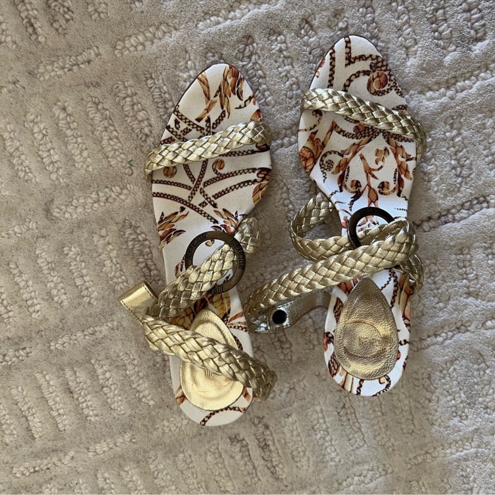Just Cavalli Gold High heels